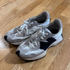 New Balance White and Black Women's Sneakers